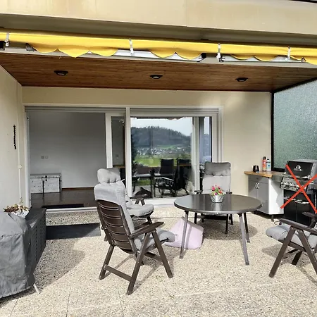 Terrasse Mit Ausblick Apartment Biedenkopf Exterior photo
